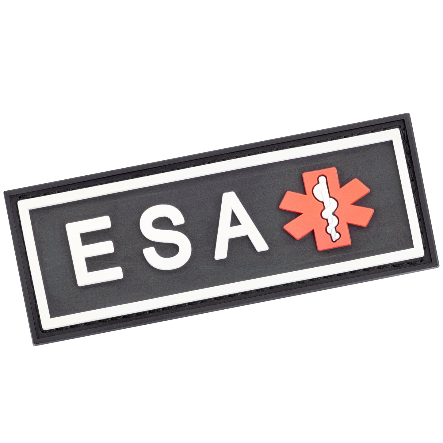 Dogline ESA dog 3D rubber patches – durable identification patches for emotional support animal gear