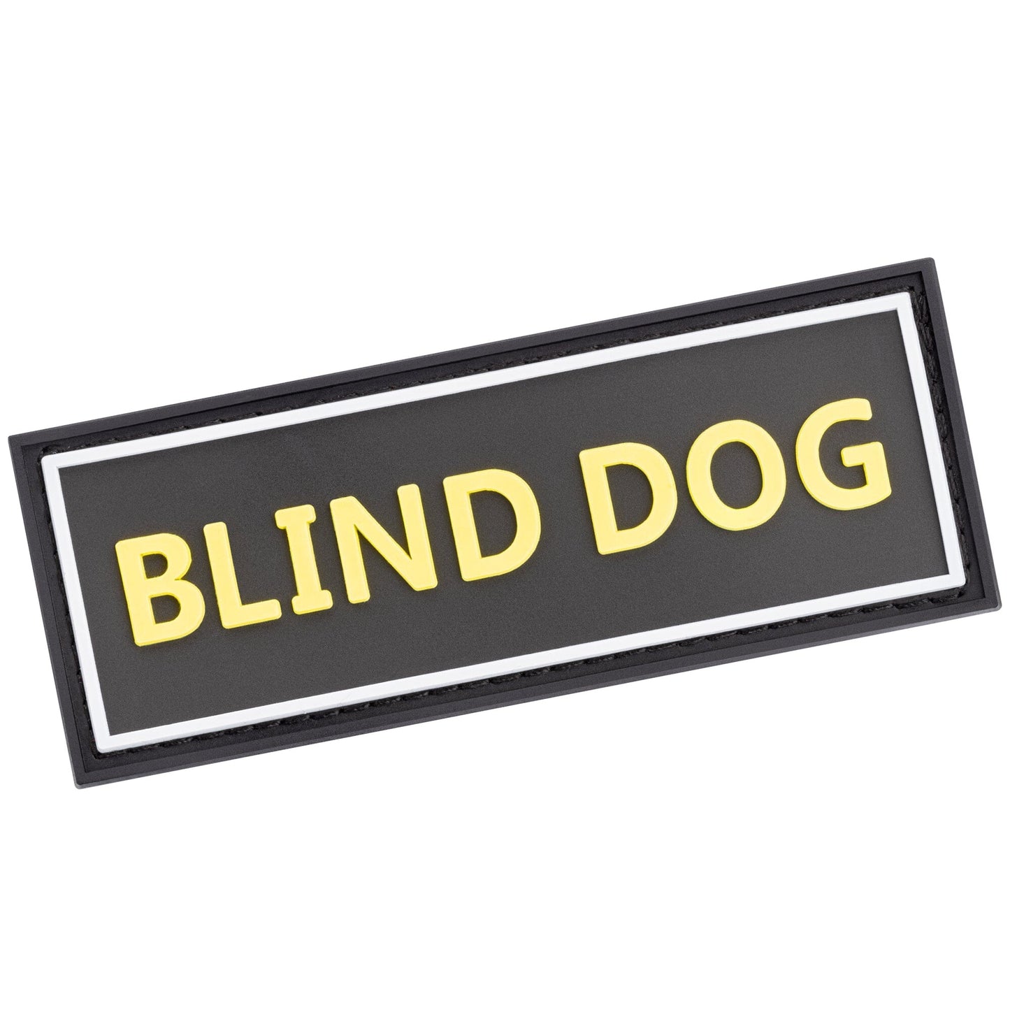 dogline 3D rubber removable patches for dog harness and vest – customizable, durable identification patches for service and working dogs