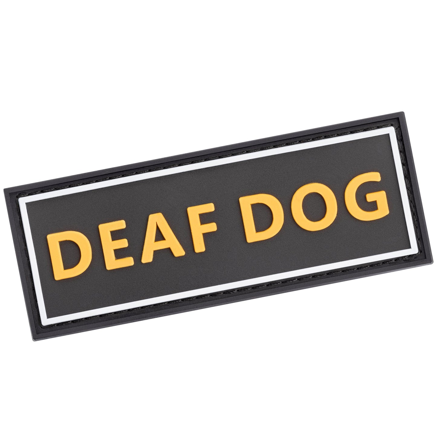 dogline 3D rubber removable patches for dog harness and vest – customizable, durable identification patches for service and working dogs