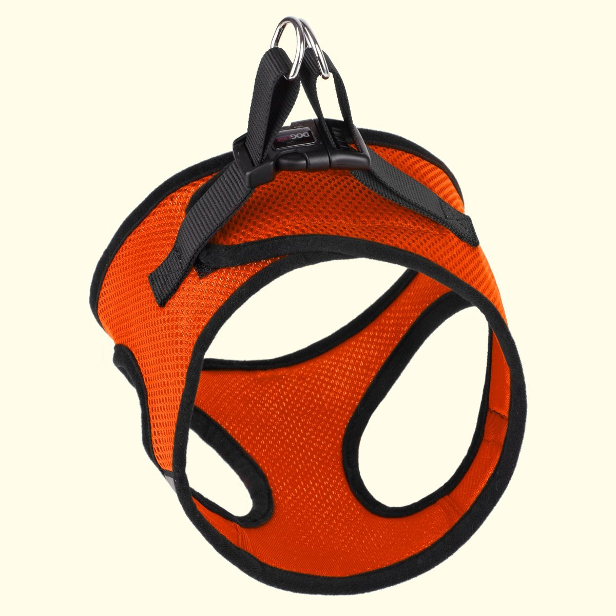 York mesh dog harness with breathable padding and adjustable fit for small to medium breeds"