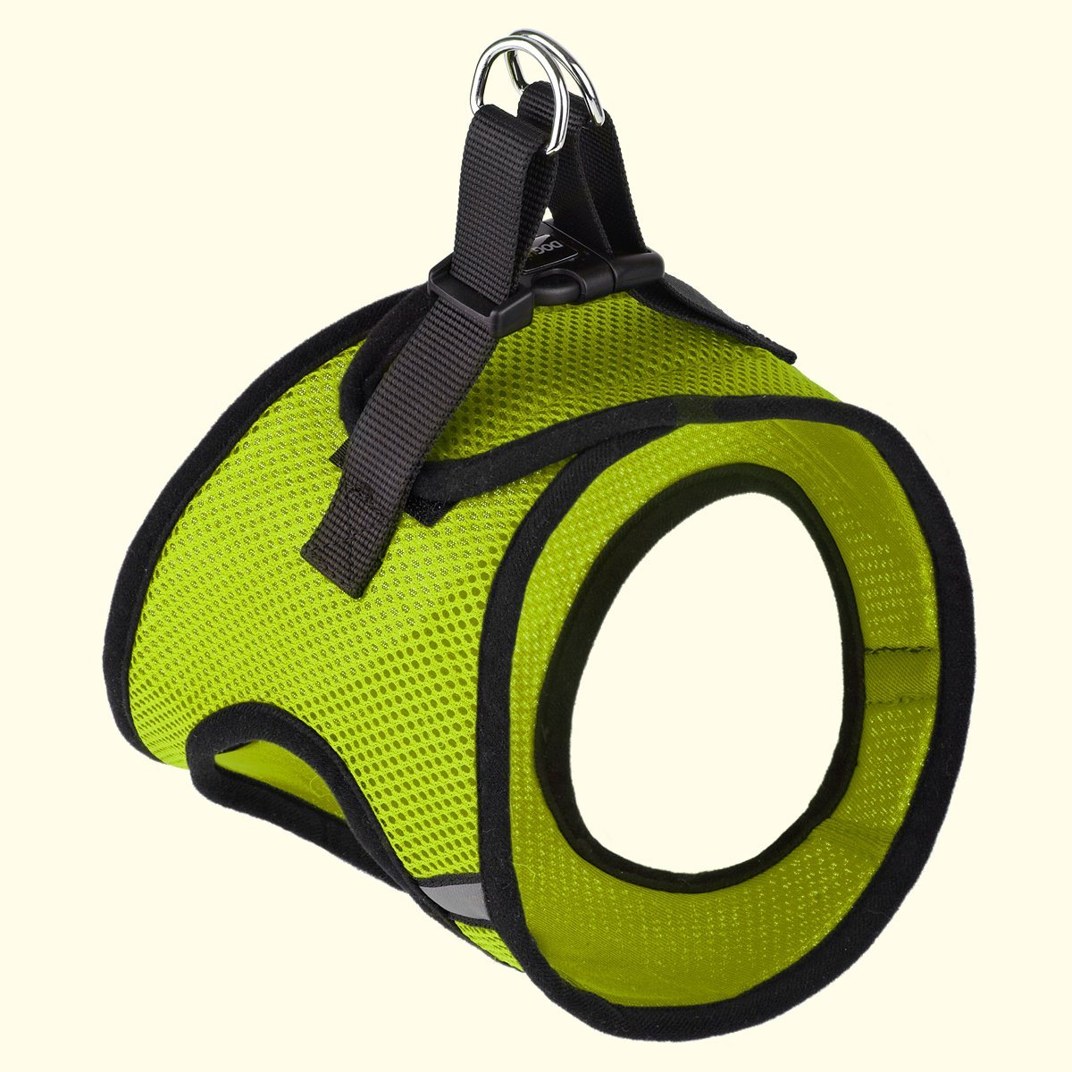 York mesh dog harness with breathable padding and adjustable fit for small to medium breeds"