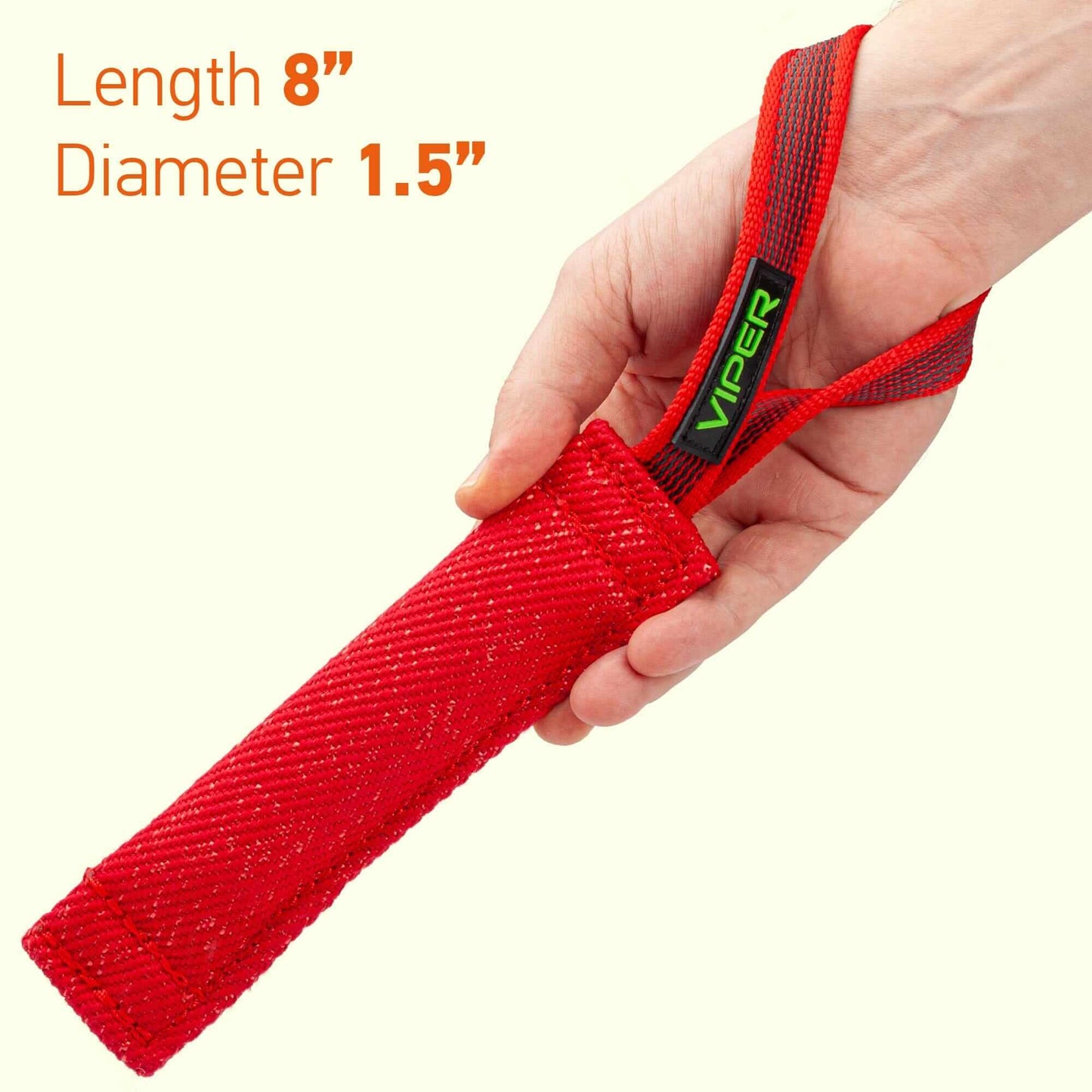 Viper French Linen Tug durable dog tug toy made from natural linen fibers for interactive play and chewing
