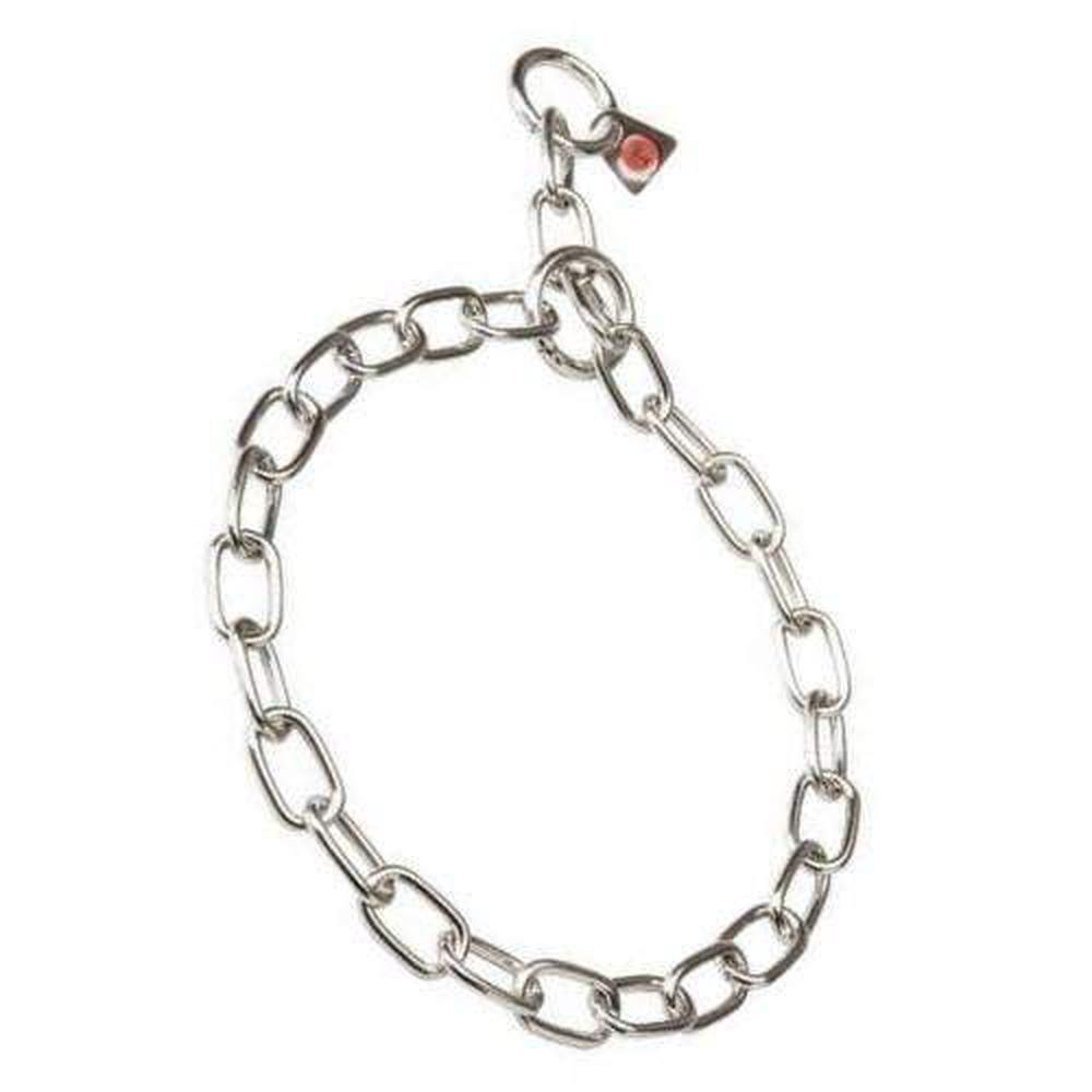 "Herm Sprenger short link fur saver collar – stainless steel dog training collar designed to protect coat and skin