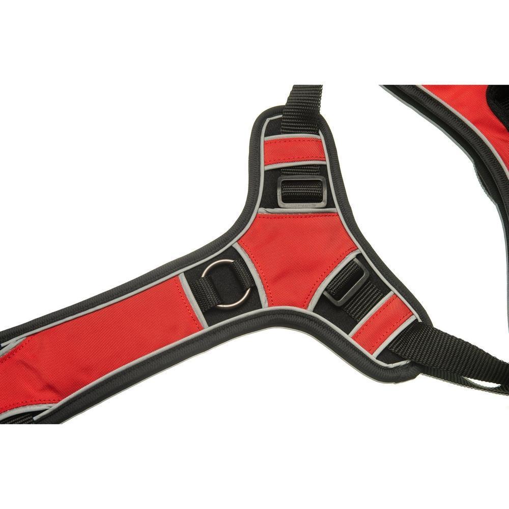 Dogline Quest no-pull dog harness – multi-purpose, adjustable harness for training, walking, and control with front and back leash clips