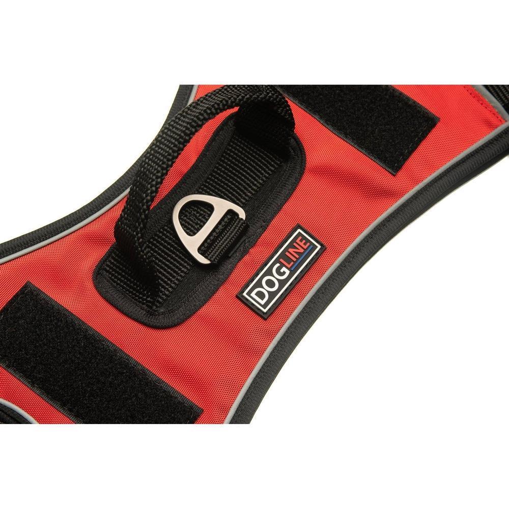 Dogline Quest no-pull dog harness – multi-purpose, adjustable harness for training, walking, and control with front and back leash clips