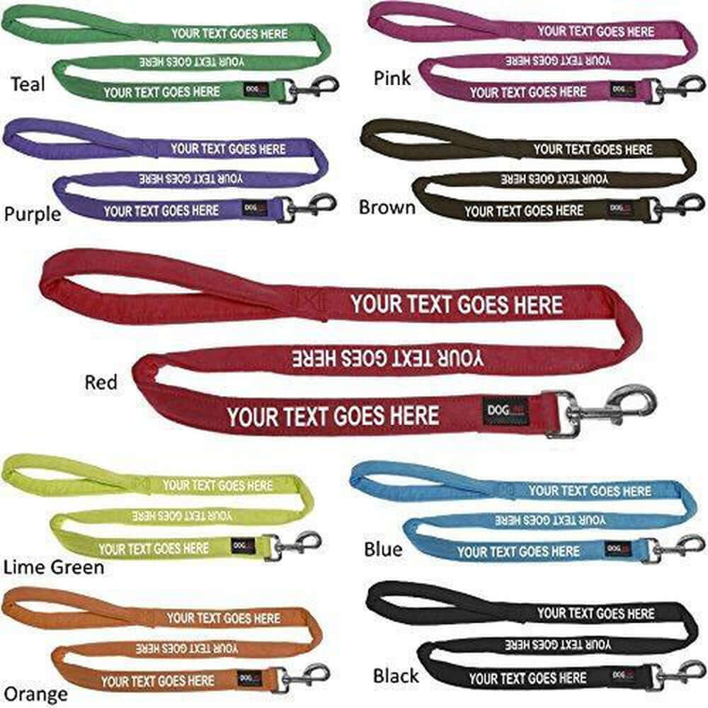 Comfort microfiber flat dog leash with soft padded grip and durable metal clasp for secure, everyday walks