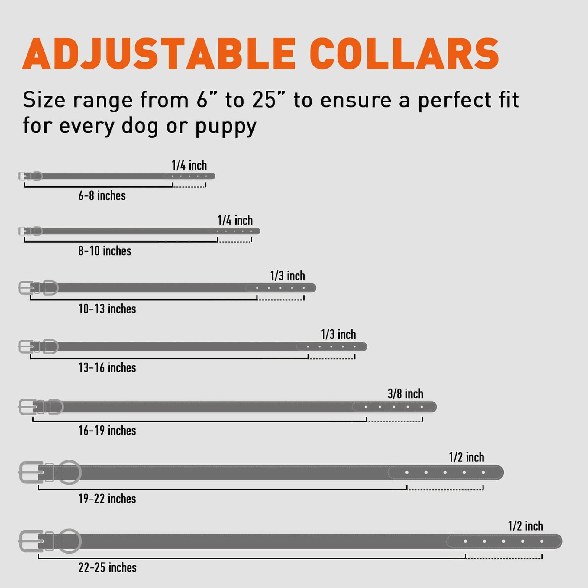 Dog wearing a white soft leather round collar sitting in the park with owner