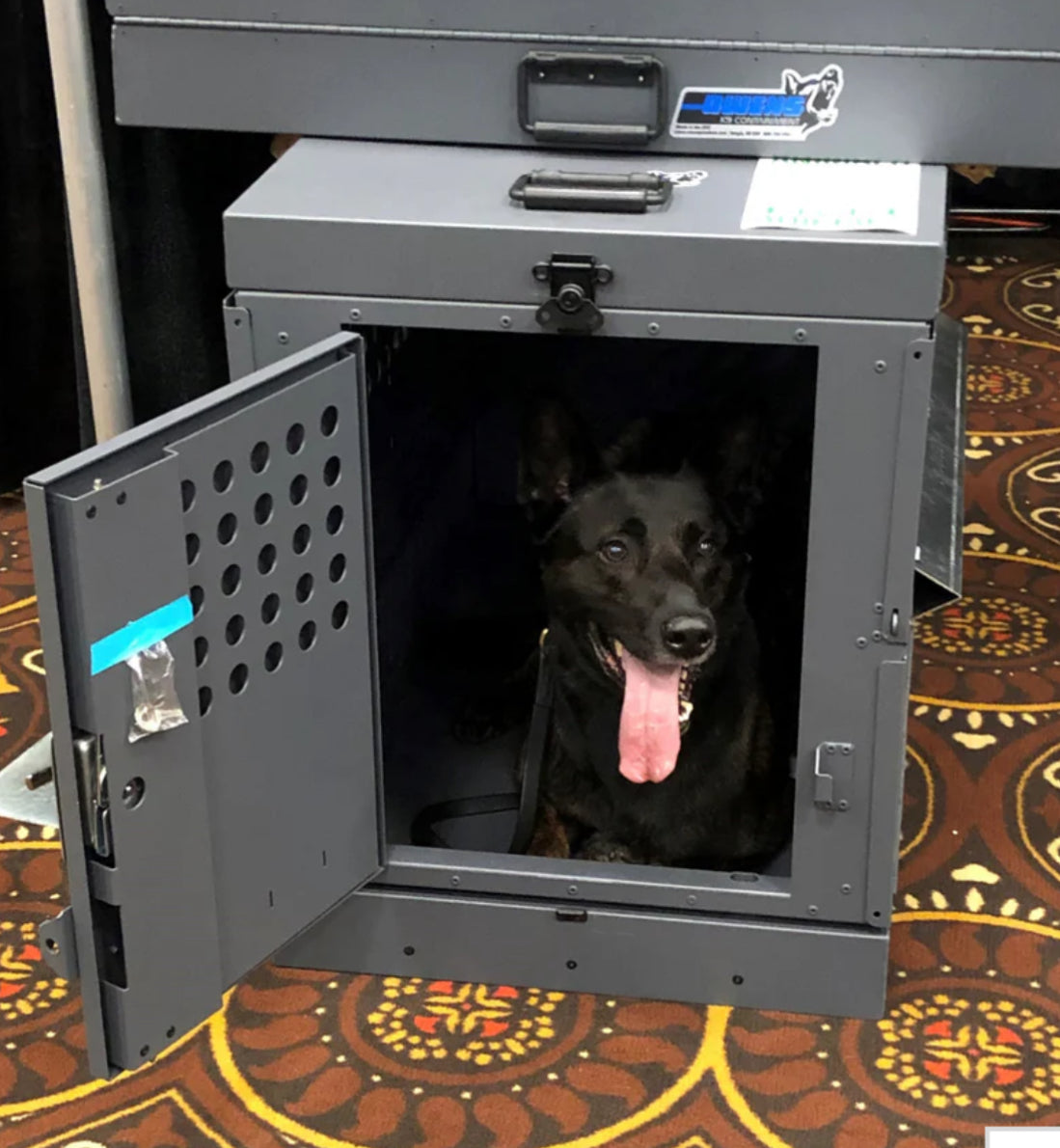 Owens Collapsible XL Professional K9 Series Working Dog Crate Single Compartment