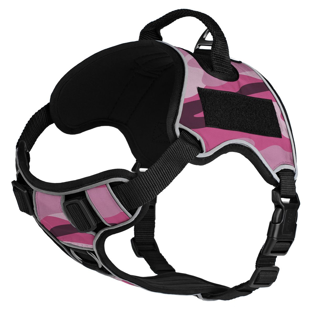 Dogline Quest no-pull dog harness – multi-purpose, adjustable harness for training, walking, and control with front and back leash clips