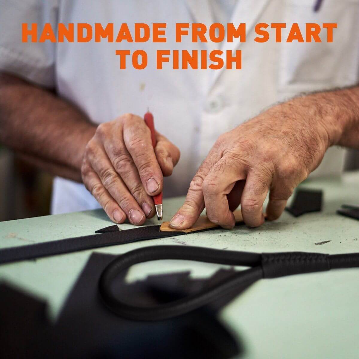 Soft leather round slip lead for dogs, all-in-one leash and collar for easy handling and quick control during walks or training