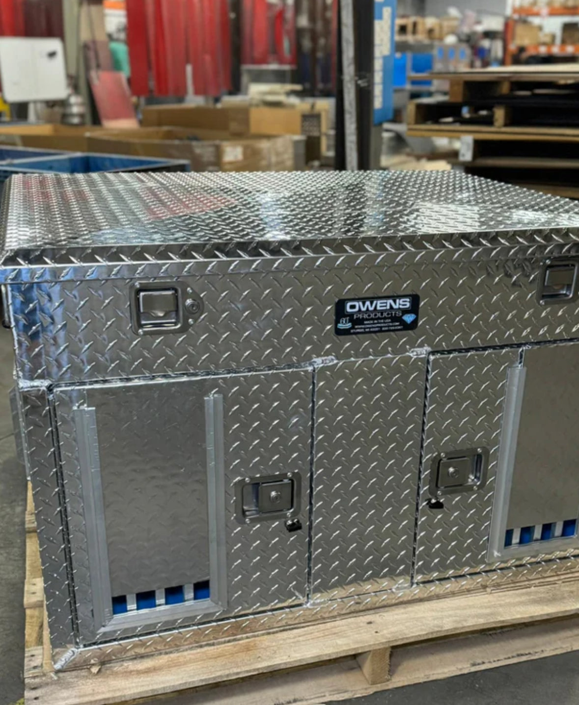 Owens 55079 Dog Box Hunter Series Double Compartment With Top Storage/UTV/ Standard Vents With Rear Vents
