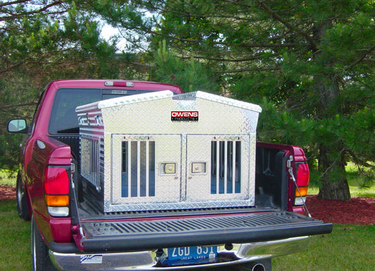 Owens Hunter Dog Box Series Big T Double Compartment With Dual Lid Top Storage