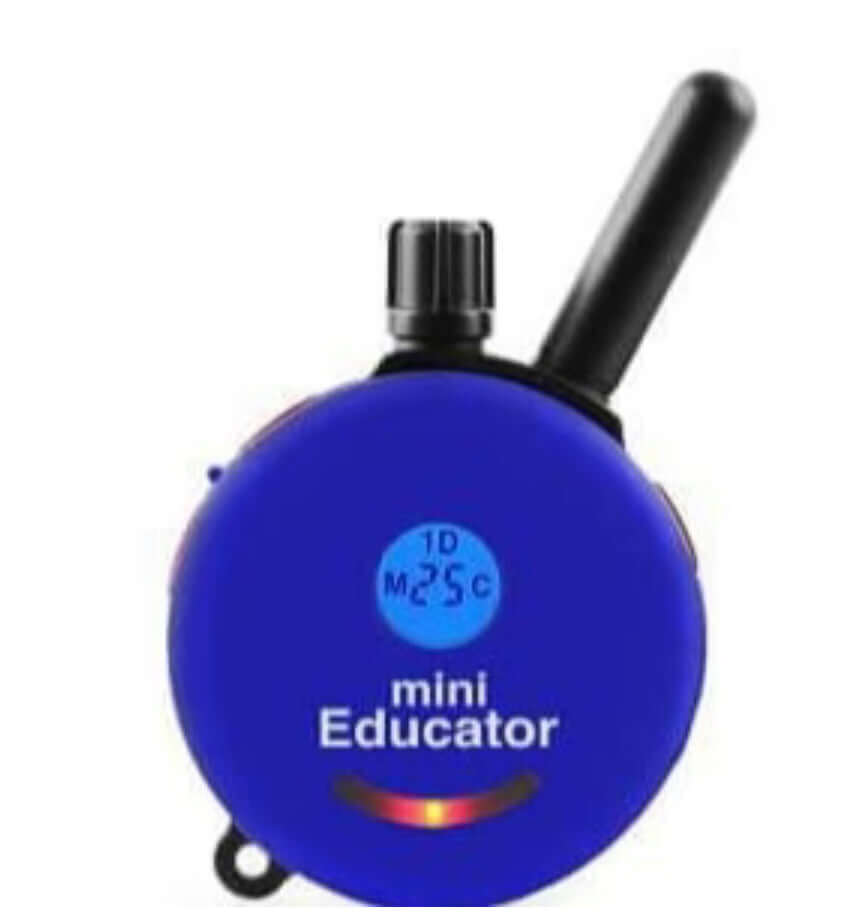 E-Collar ET 300/302 Mini Educator Replacement Transmitter – compact, waterproof remote control for dog training collars, featuring adjustable stimulation levels and ergonomic design.