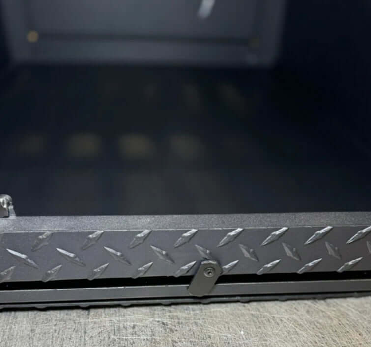 Owen's Professional K9 Deployment Unit installed in an SUV, featuring secure compartments for working dogs and tactical equipment