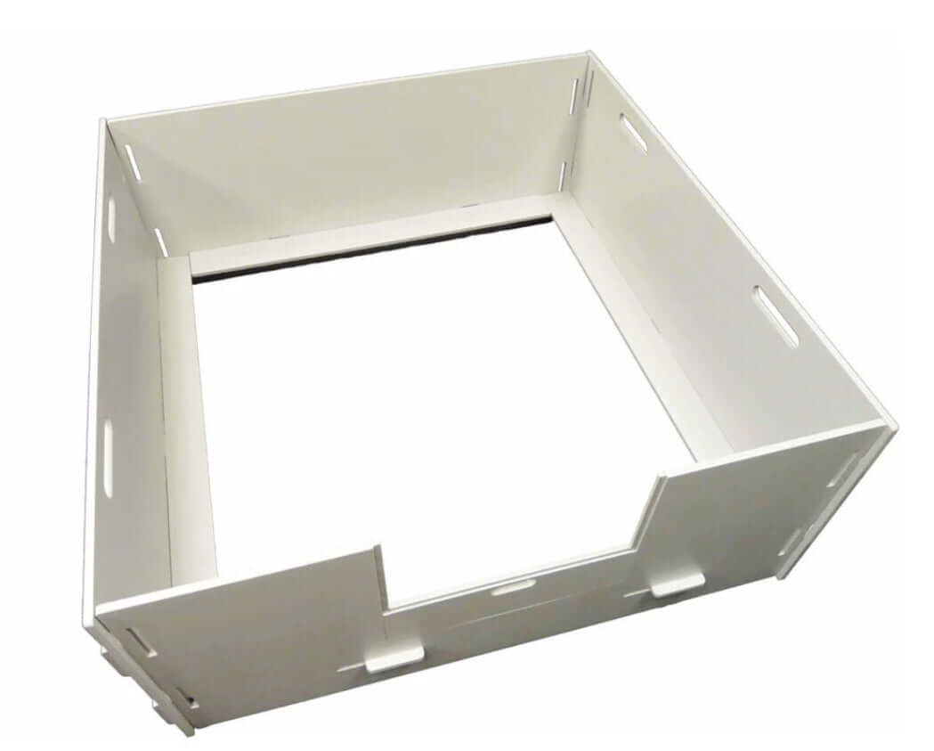Whelping box with interlocking sides for easy assembly, providing a secure and comfortable space for a mother dog to give birth and care for her puppies.”