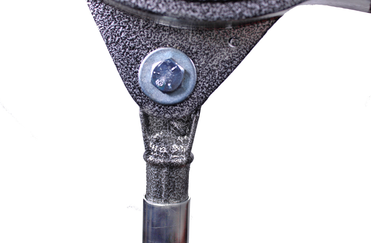 Speedy Dryer V-1000N No Heat stand dryer with adjustable airflow (106–230 CFM), thermally protected 1/7 HP motor, and durable chrome-plated non-tip stand with 3" ball-bearing casters.