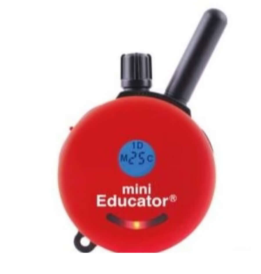 E-Collar ET 300/302 Mini Educator Replacement Transmitter – compact, waterproof remote control for dog training collars, featuring adjustable stimulation levels and ergonomic design.