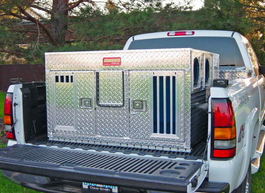 Owens Hunter Series Bear/Cat Double Compartment Dog Box 48W x 45D x 28H