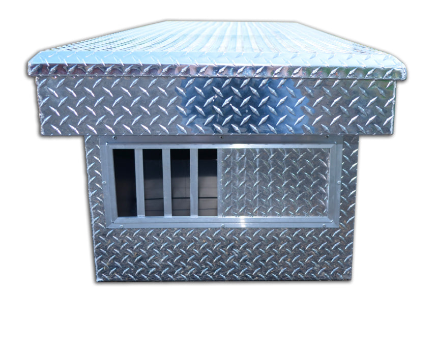 Owens Dog Box Hunter Series Double Compartment With Top Storage Crossover Standard Vents