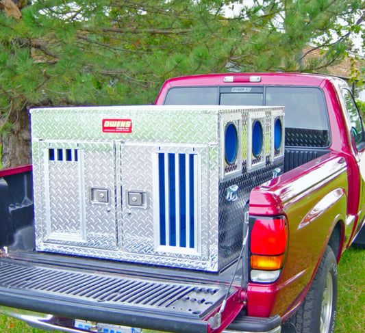 Owens Hunter Series Bear/Cat Double Compartment Dog Box 38W x 45D x 28H