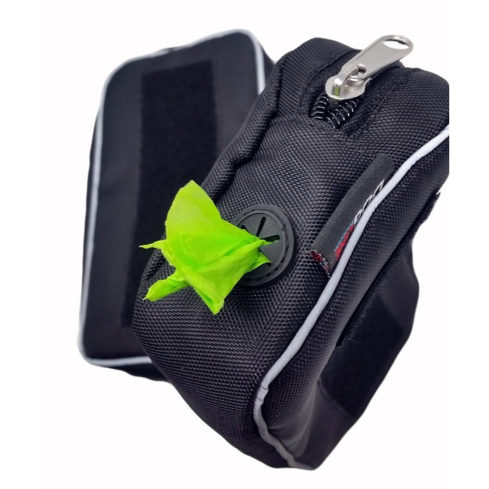 Quest removable utility saddlebags for dogs with built-in waste bag dispenser – durable, lightweight gear for hiking, walking, and travel