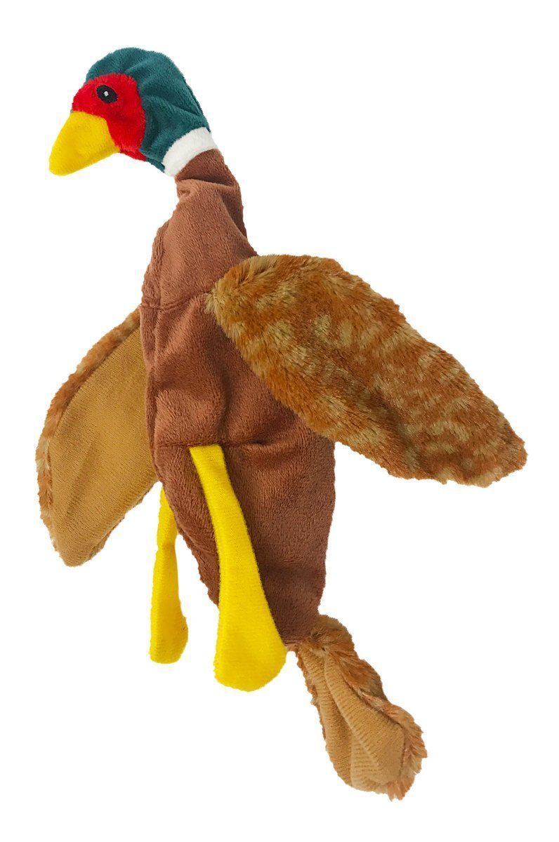 12-inch crinkle bird flat dog toy – soft, stuffing-free toys with crinkle sounds for interactive play