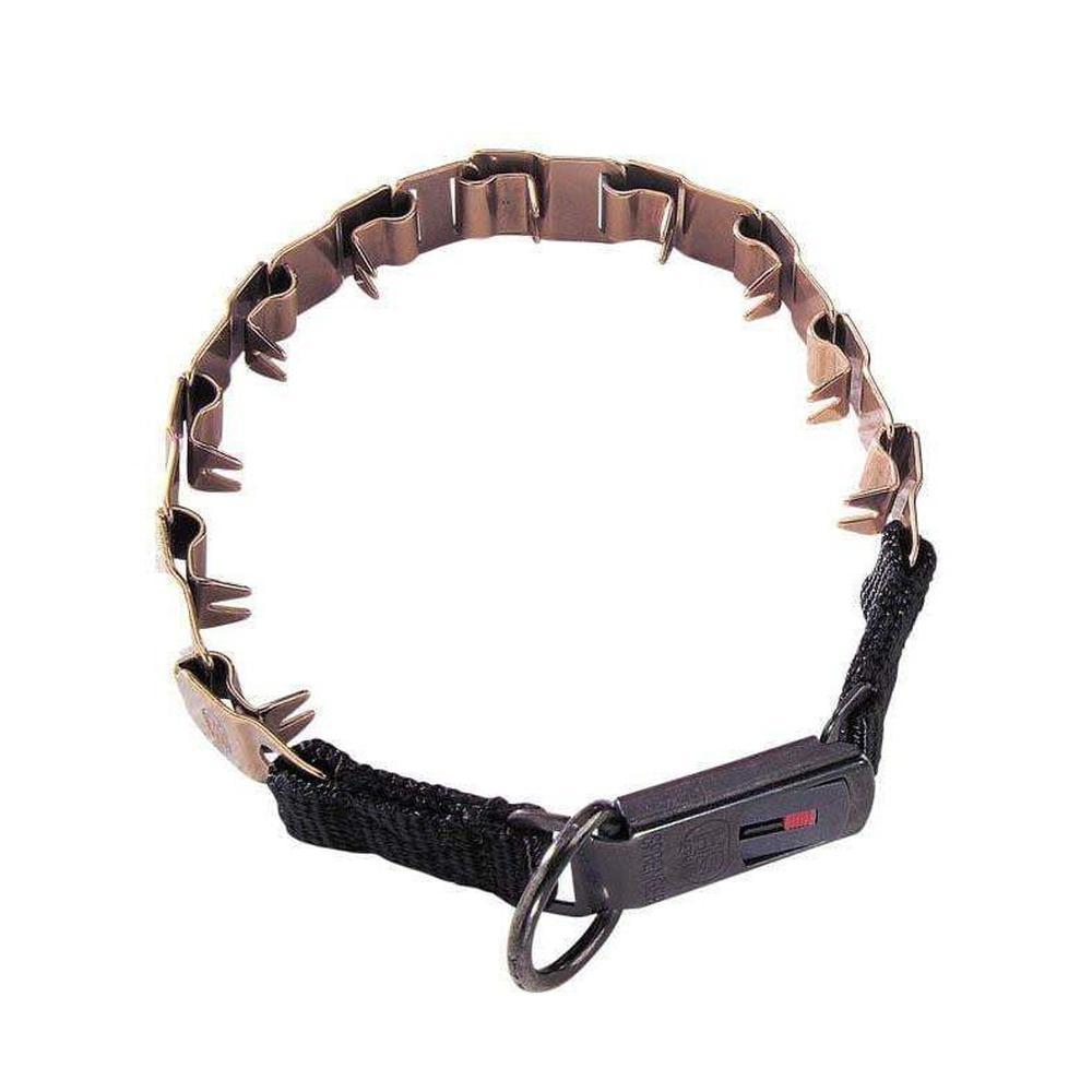 Herm Sprenger NeckTech Sport collar with ClicLock – matte curogan finish, ergonomic design for comfortable and secure dog training