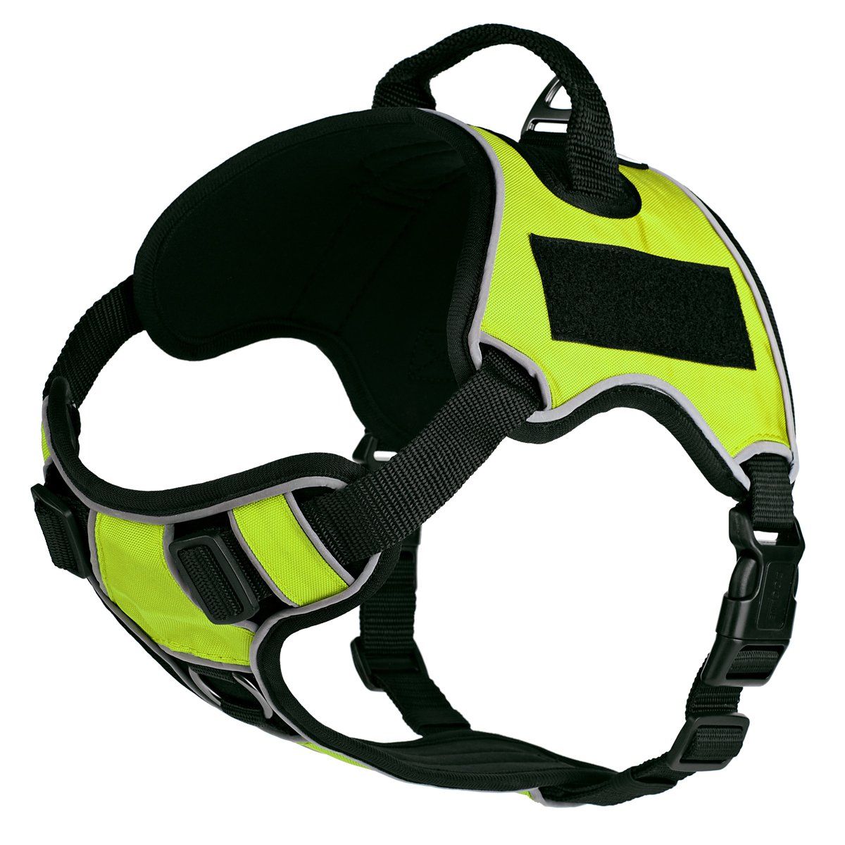 Dogline Quest no-pull dog harness – multi-purpose, adjustable harness for training, walking, and control with front and back leash clips