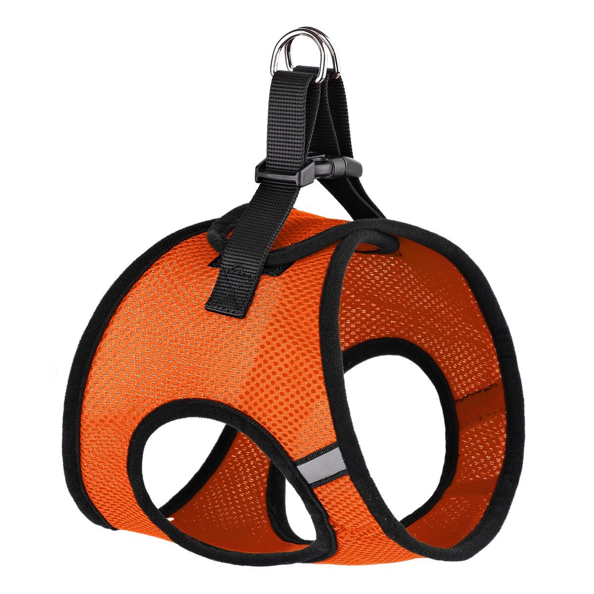 York mesh dog harness with breathable padding and adjustable fit for small to medium breeds"