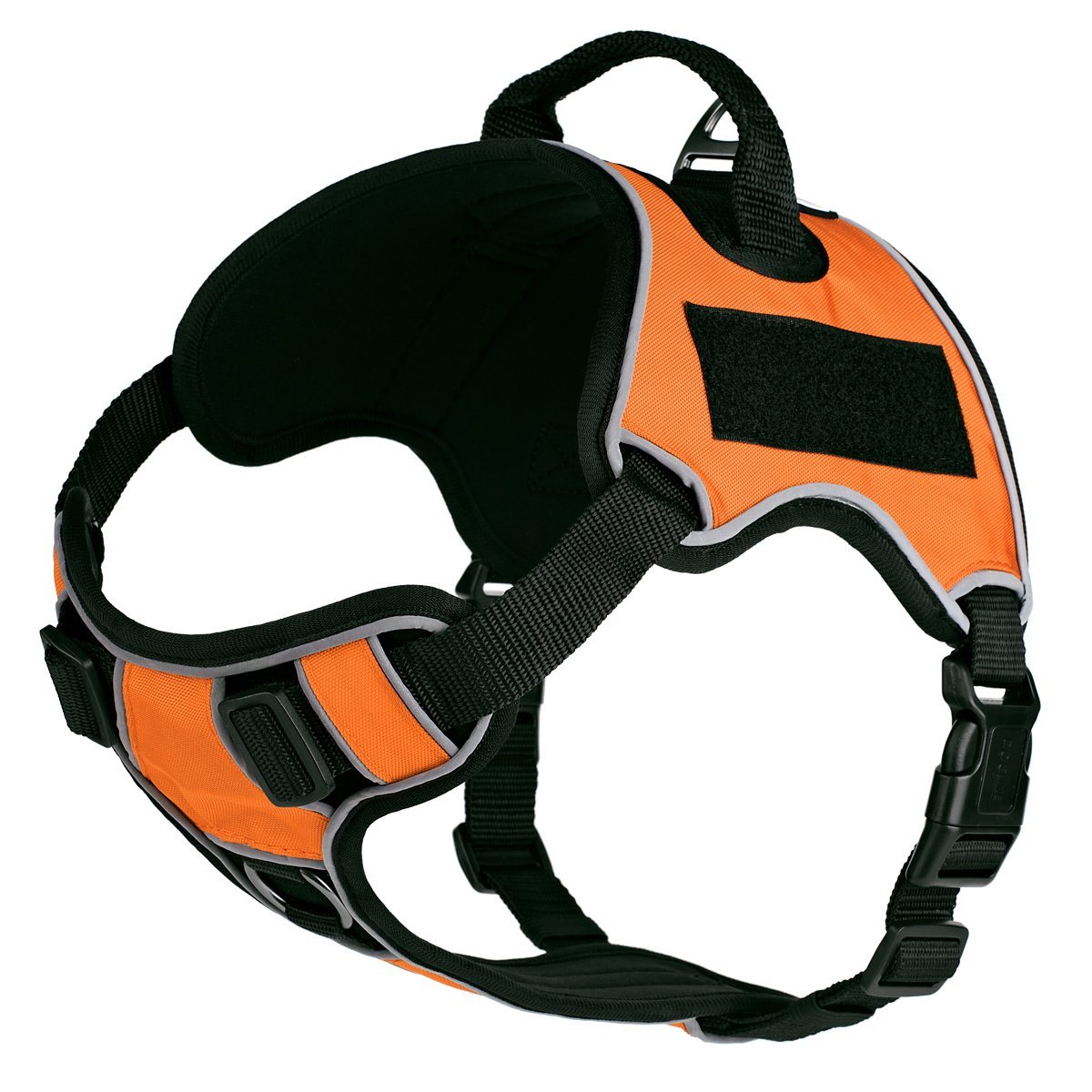 Dogline Quest no-pull dog harness – multi-purpose, adjustable harness for training, walking, and control with front and back leash clips