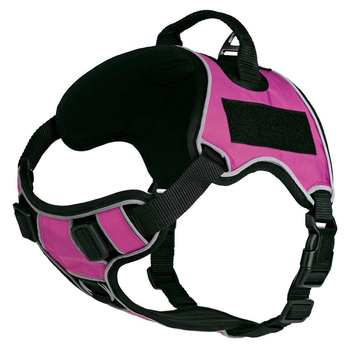 Dogline Quest no-pull dog harness – multi-purpose, adjustable harness for training, walking, and control with front and back leash clips
