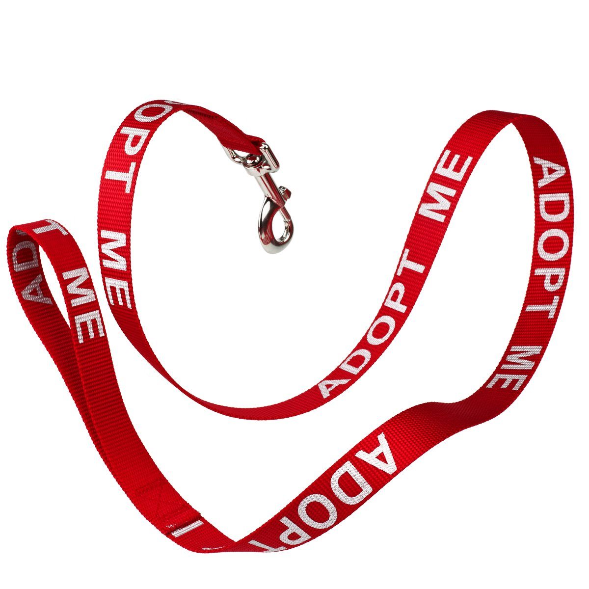 Reflective nylon dog leash with high-visibility stitching and durable hardware for safe nighttime walks"