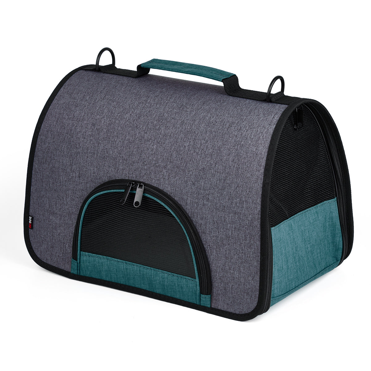 Dual color collapsible pet carrier – lightweight, portable, and easy-to-store carrier for small dogs and cats