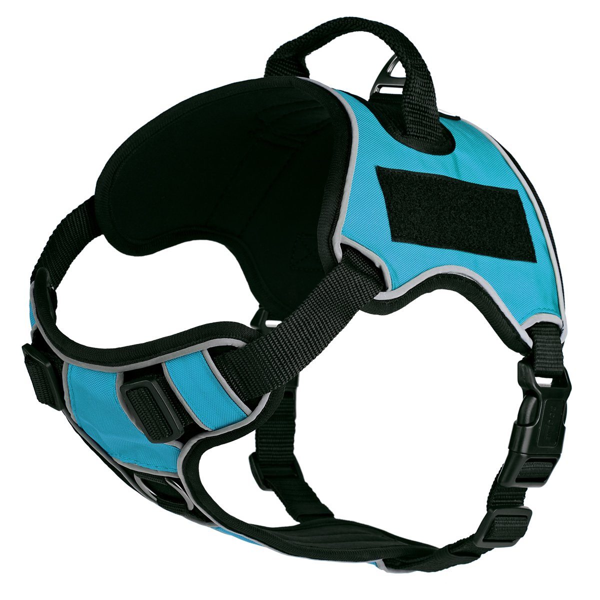 Dogline Quest no-pull dog harness – multi-purpose, adjustable harness for training, walking, and control with front and back leash clips