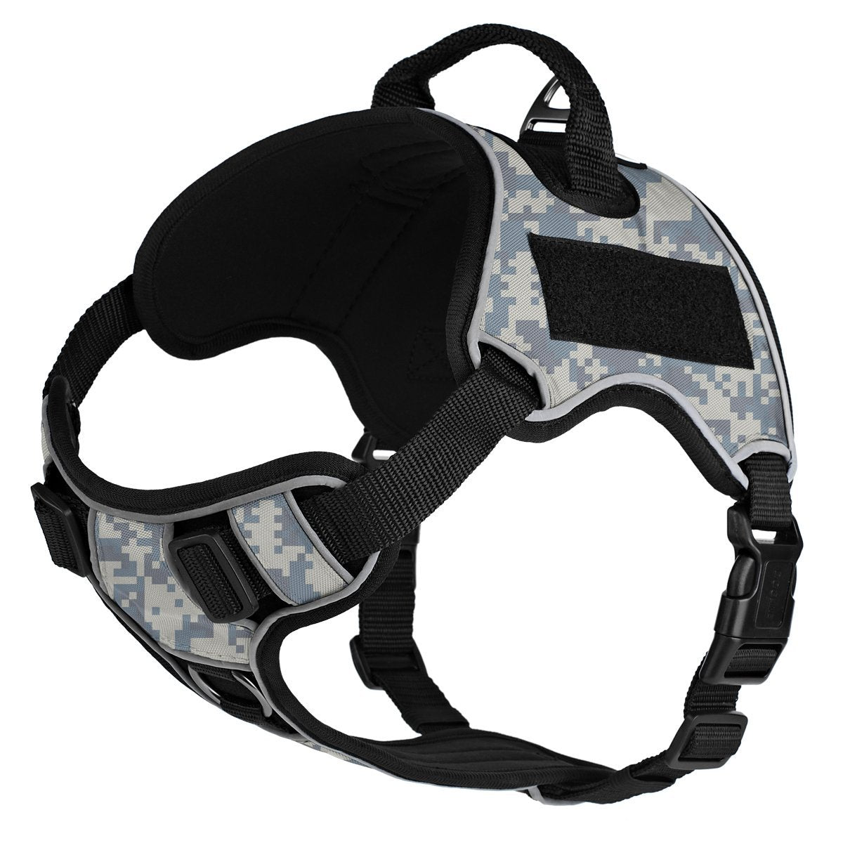 Dogline Quest no-pull dog harness – multi-purpose, adjustable harness for training, walking, and control with front and back leash clips