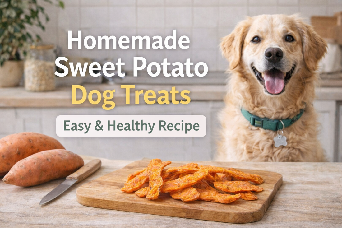 Homemade Sweet Potato Dog Treats Recipe | Healthy DIY Dog Snacks