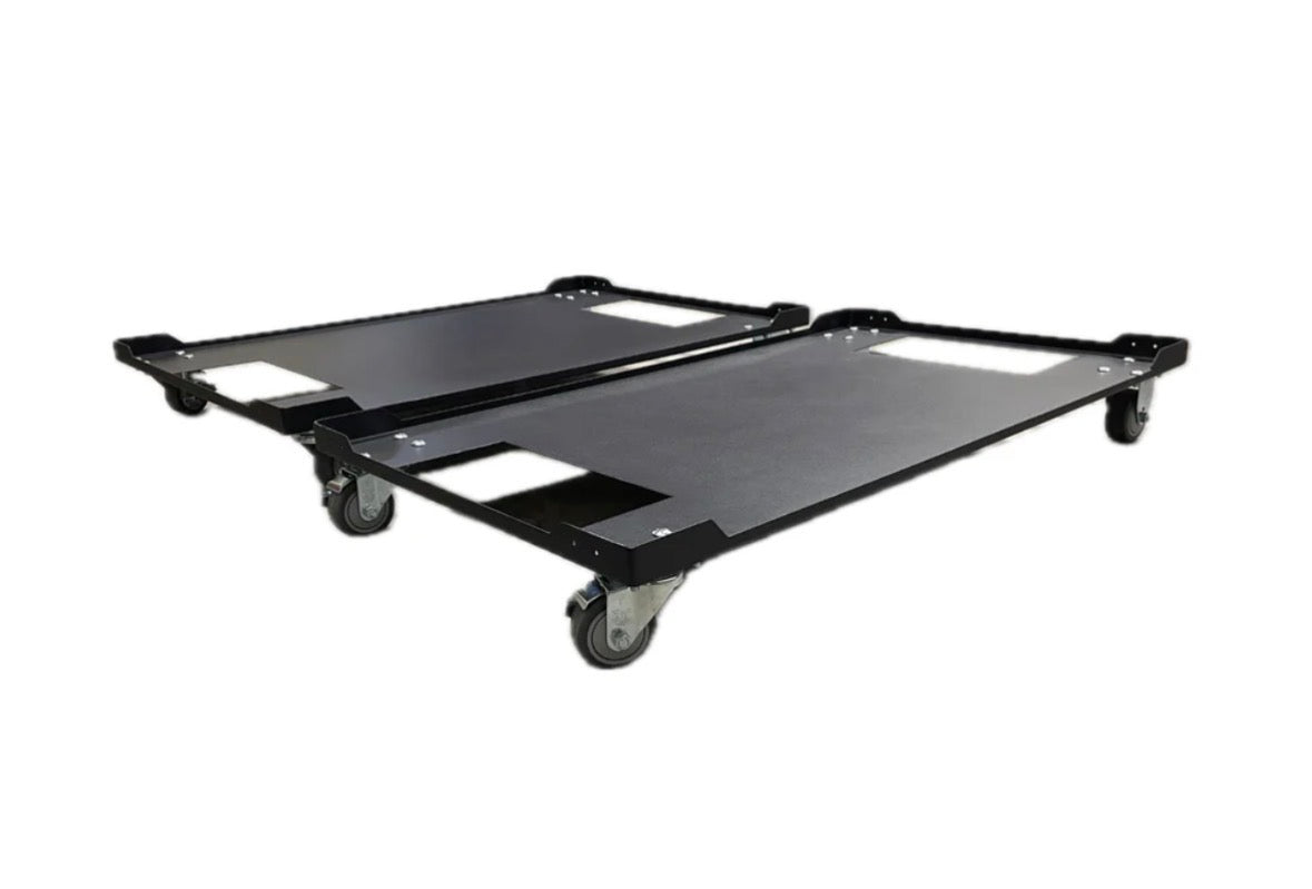 Owens Utility Cart Dog Box Accessory 55261 for Professional K9 Series Large Collapsible Single Dog Box | Mill Finish Aluminum
