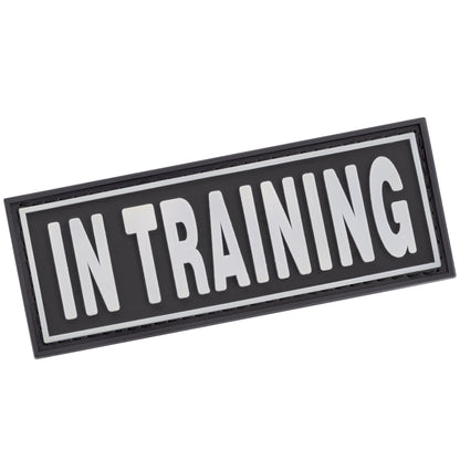 dogline 3D rubber removable patches for dog harness and vest – customizable, durable identification patches for service and working dogs