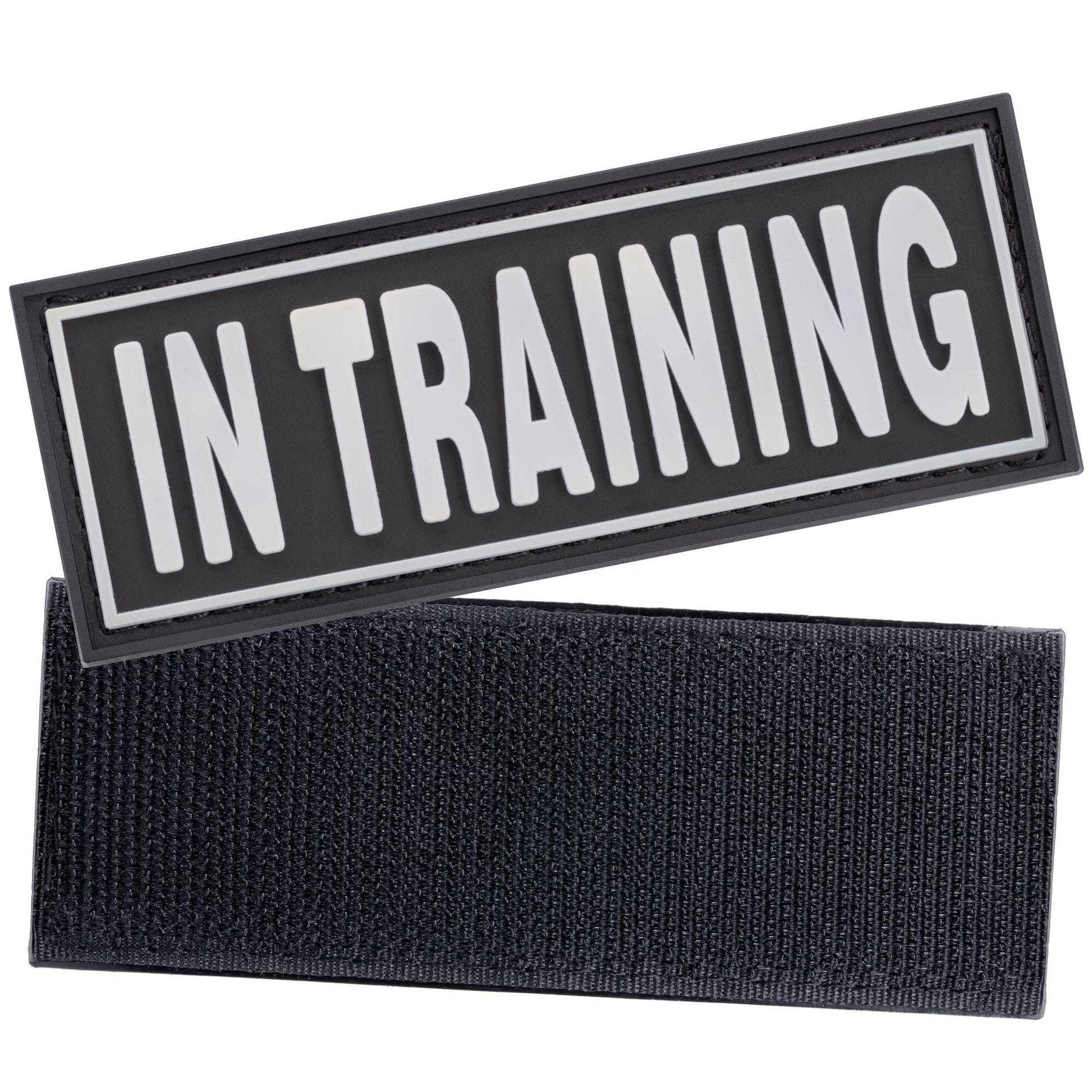 dogline 3D rubber removable patches for dog harness and vest – customizable, durable identification patches for service and working dogs