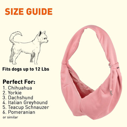 Comfortable pet slings for carrying small dogs and cats – hands-free, adjustable, and stylish pet carriers