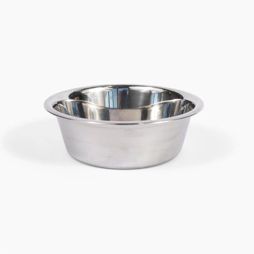 Elevated Dog Feeder for Large Dogs (12” Acrylic Stand) – Modern Raised Dog Bowl with Stainless Steel, Ergonomic Feeding Station (6.5 Cup)