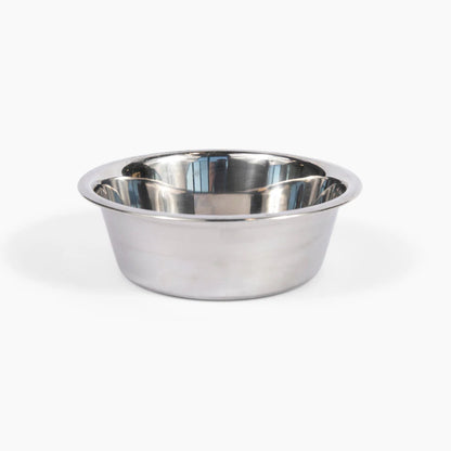 Elevated Dog Feeder for Large Dogs (12” Acrylic Stand) – Modern Raised Dog Bowl with Stainless Steel, Ergonomic Feeding Station (6.5 Cup)