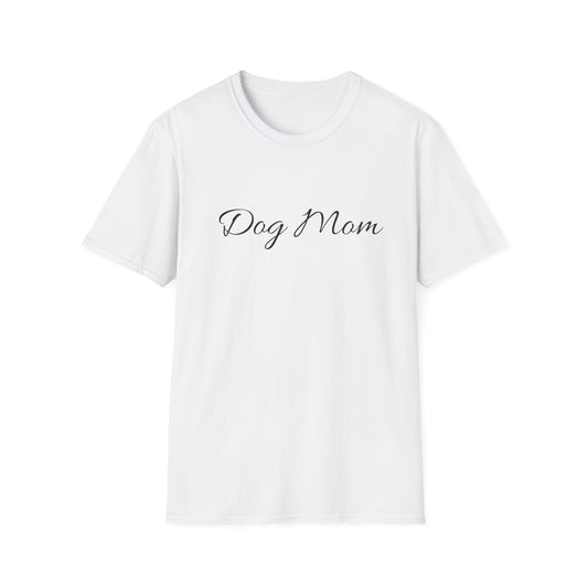 Dog Mom T-Shirt for Women – Cute Graphic Dog Lover Shirt, Soft Casual Pet Mom Tee