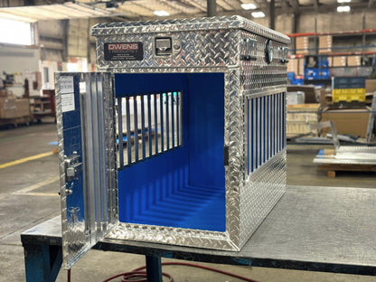 Owens Dog Box 55070 Single Compartment With Top Storage Tall All Season Vents 21"W x 38"D x 31"H - 118e0a86-d416-468d-ae7f-255374b0d975