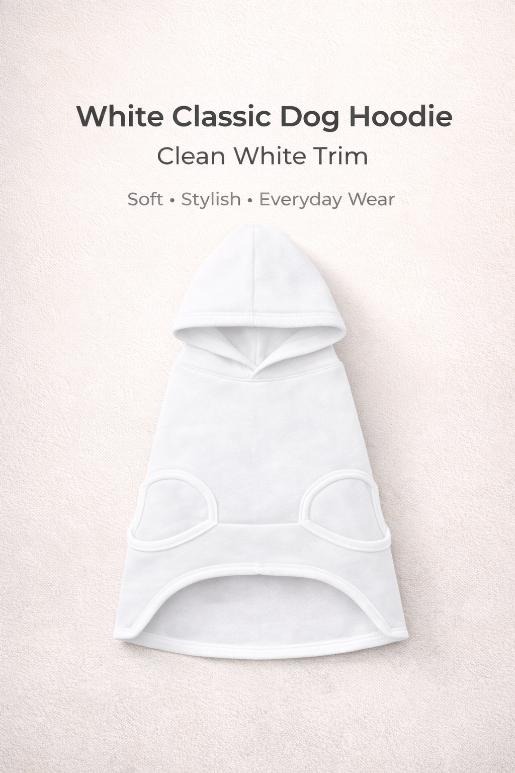 Personalized Dog Hoodie with Name – Custom Dog Sweatshirt with Free Personalization, Cute Pet Apparel for Small to Large Dogs