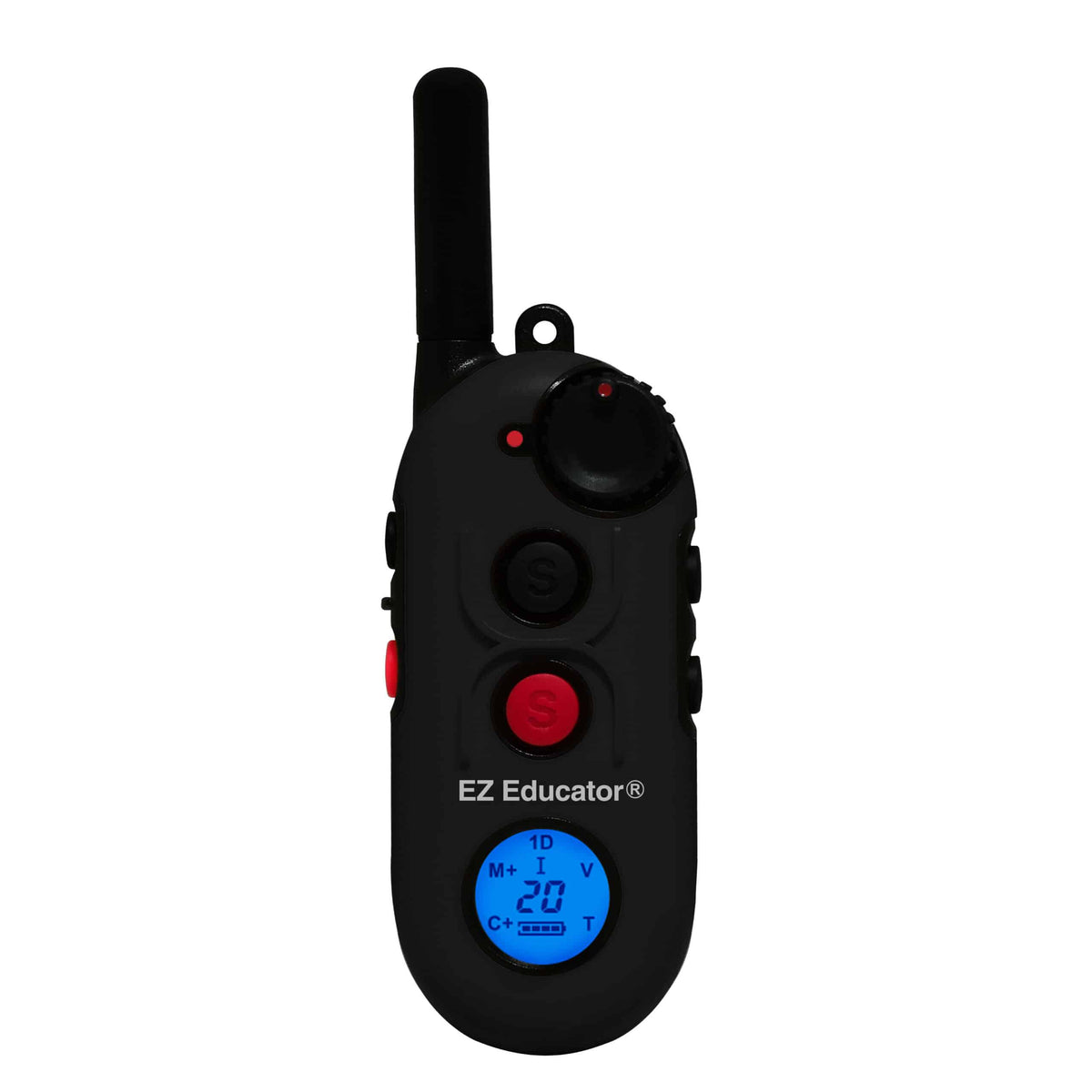 E-Collar EZ-902 Easy Educator 2-Dog Remote Trainer – 1/2 Mile - 2024-07-11-EZ-900-Black-Front-Skin_2-scaled
