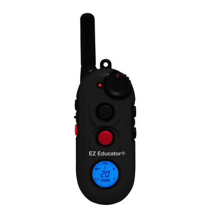 E-Collar EZ-902 Easy Educator 2-Dog Remote Trainer – 1/2 Mile - 2024-07-11-EZ-900-Black-Front-Skin_2-scaled