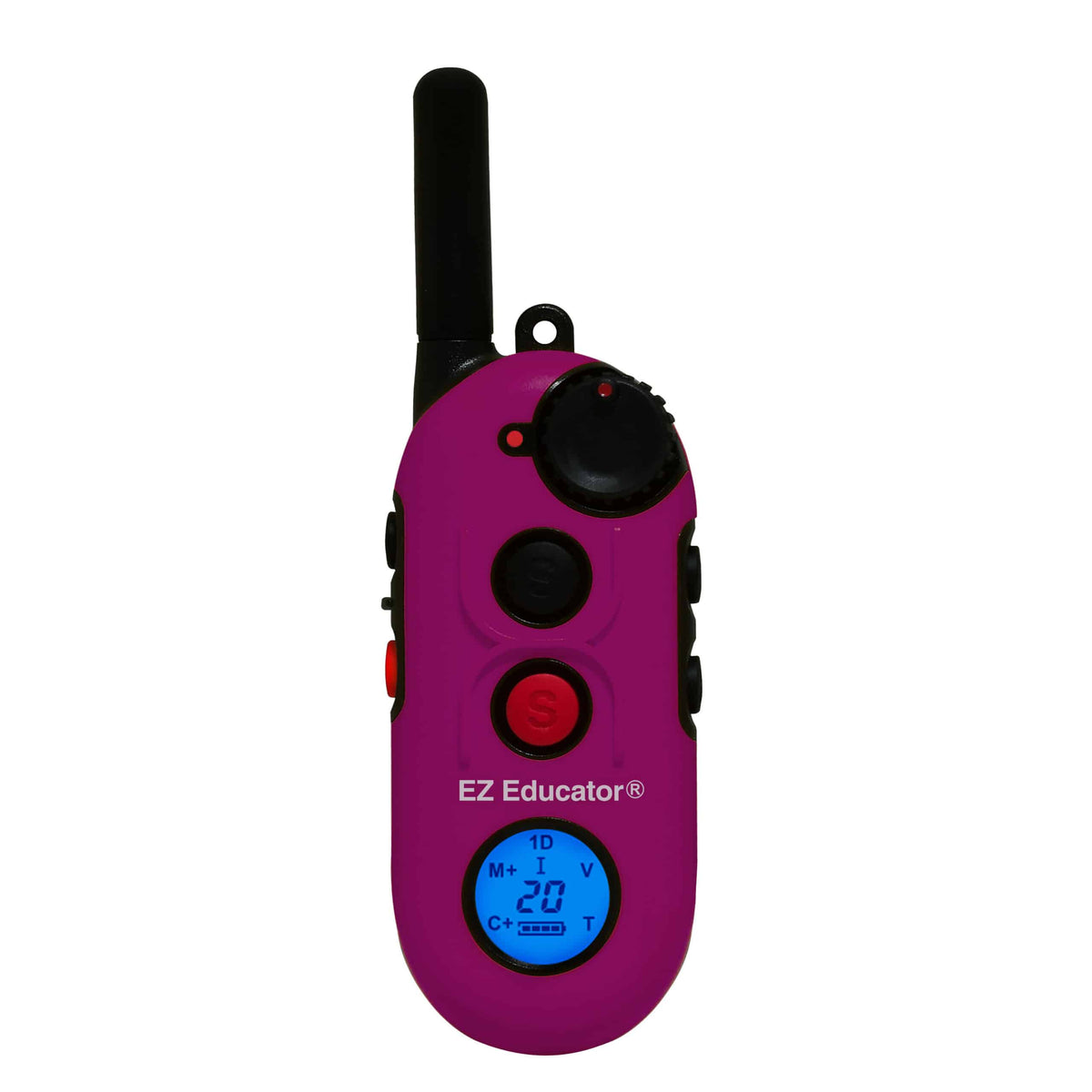 E-Collar EZ-900 Easy Educator Remote Dog Trainer – 1/2 Mile - 2024-07-11-EZ-900-Plum-Front-Skin_2-scaled