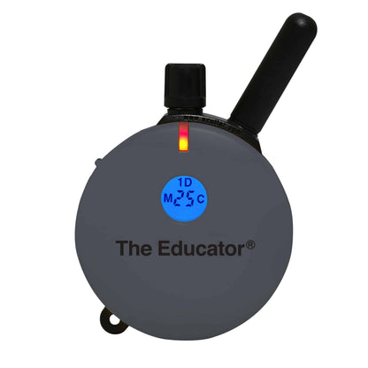 E-Collar ET-400 Educator Remote Dog Trainer 3/4 Mile - 2025-04-22-ET-400Gray-Front-Skin-scaled