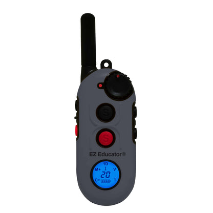 E-Collar EZ-903 Easy Educator 3-Dog Remote Trainer – 1/2 Mile - 2025-04-22-EZ-900Gray-Front-Skin-scaled